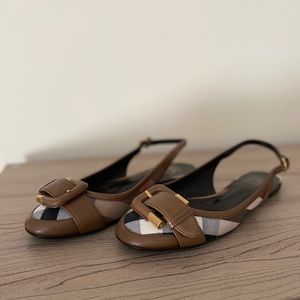 Burberry flats size 40 (9) Made in Italy